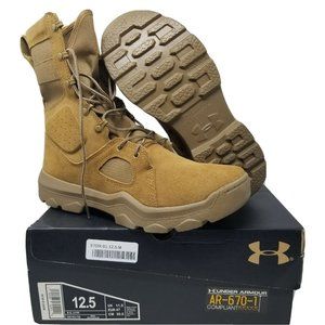Under Armour FNP Tactical Military Boot Brown 12.5